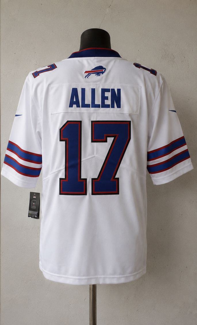Buffalo Bills Jersey Blanca