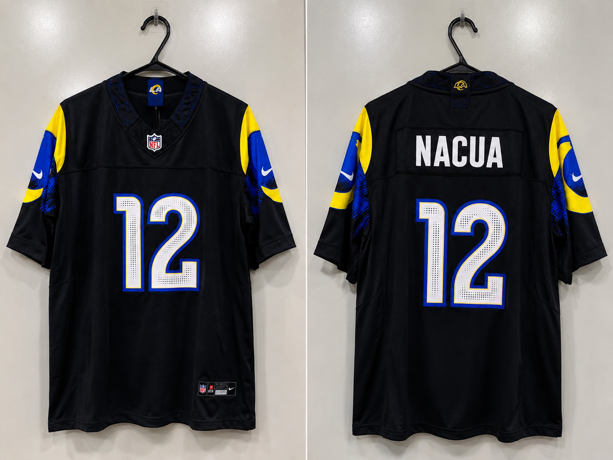 Los Angeles Rams Jersey Negra Edición Especial
