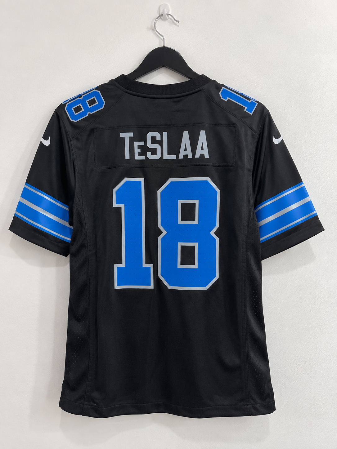 Detroit Lions Jersey Negro