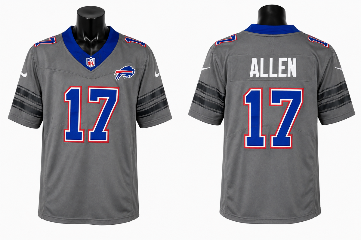 Buffalo Bills Jersey Gris Alternativo