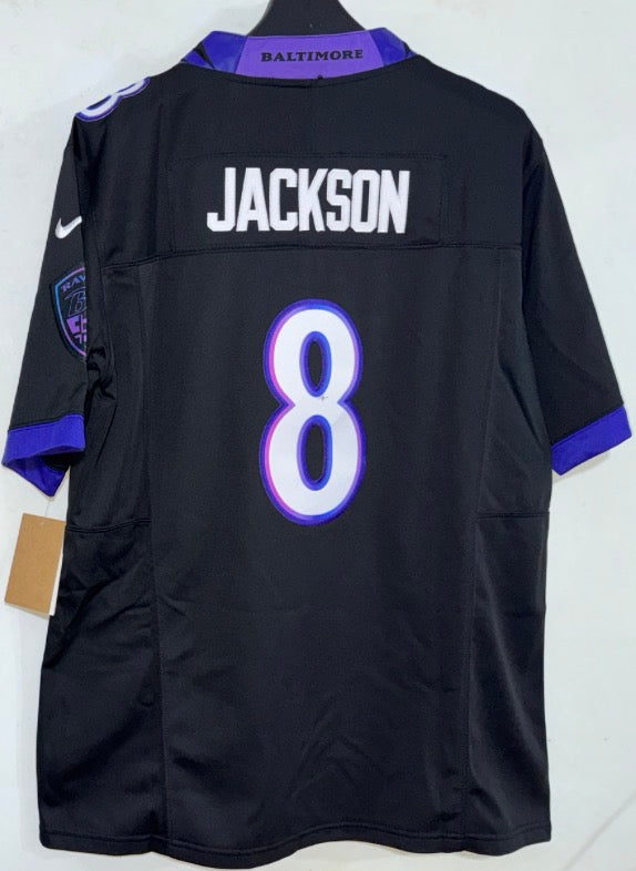 Baltimore Ravens Jersey Negro