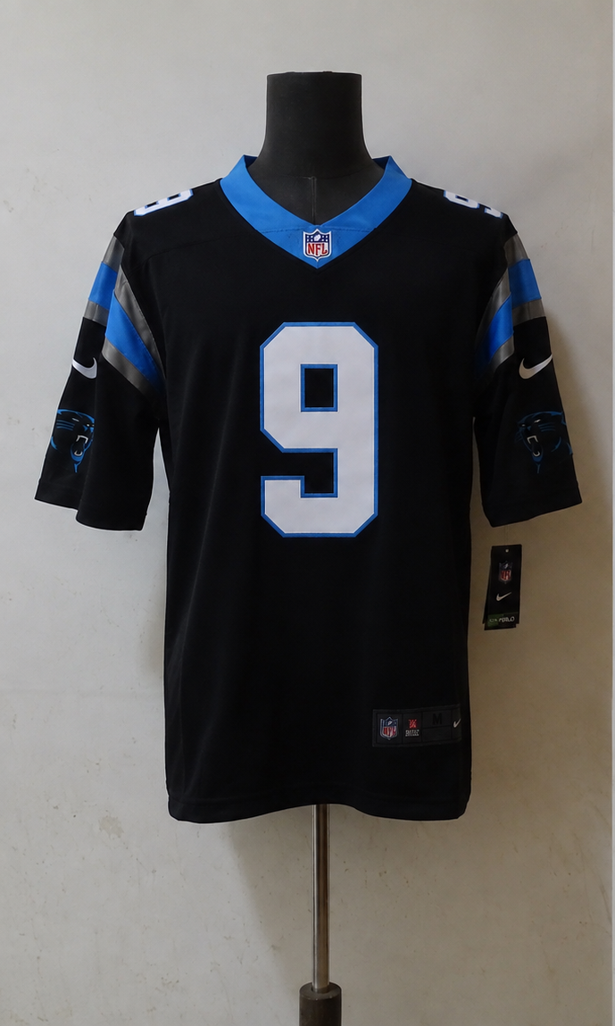 Carolina Panthers Jersey Negro