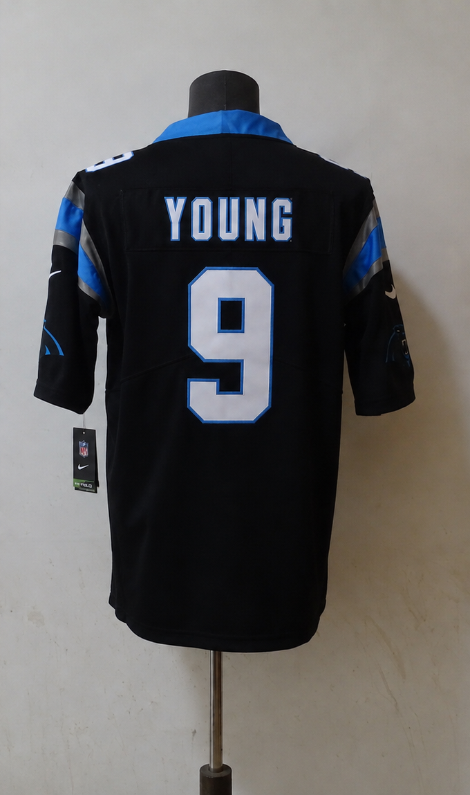 Carolina Panthers Jersey Negro