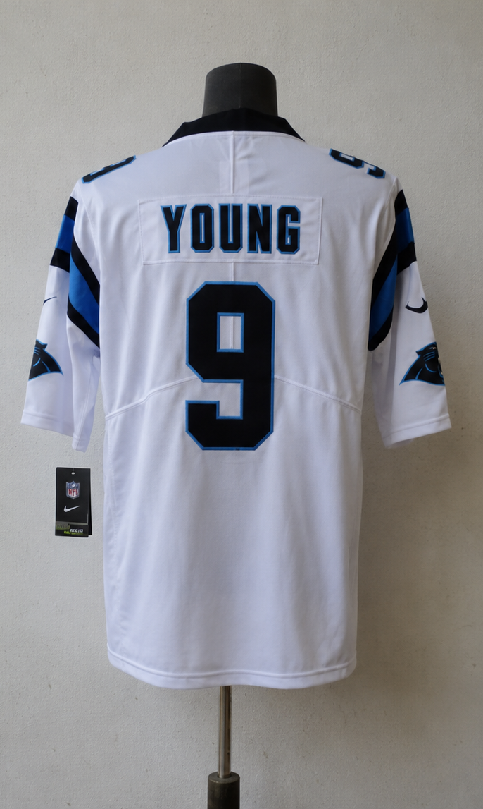 Carolina Panthers Jersey Blanca