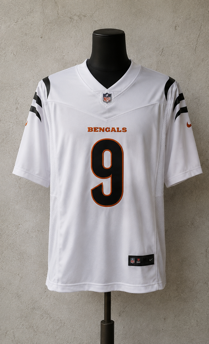 Cincinnati Bengals Jersey Blanca