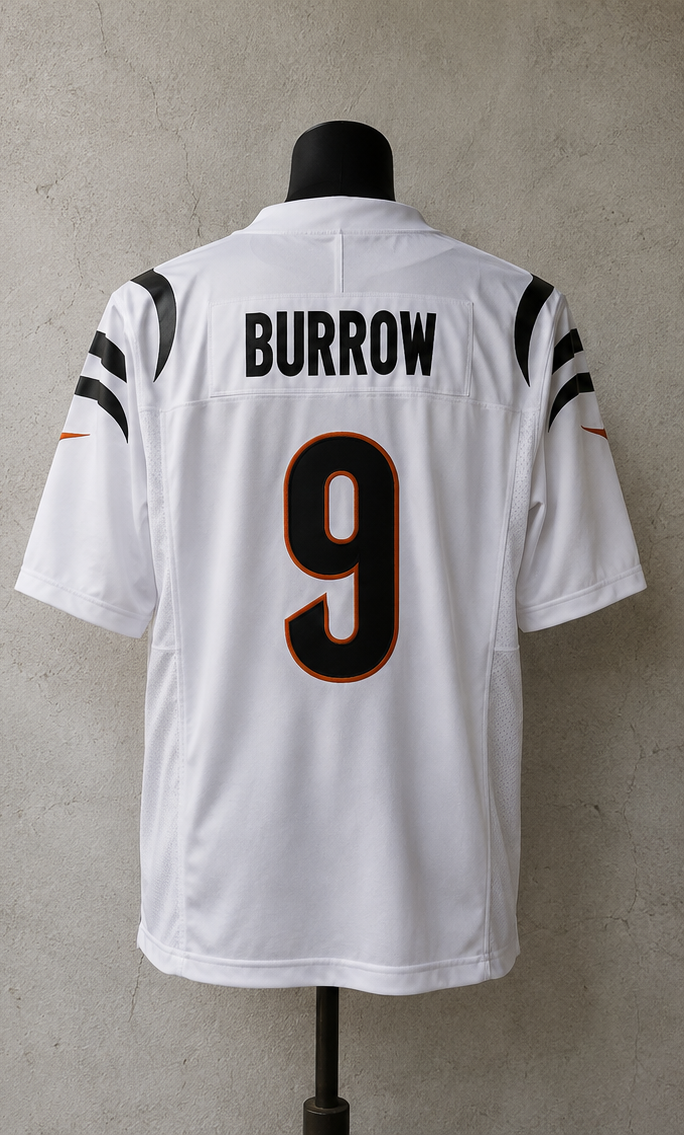 Cincinnati Bengals Jersey Blanca