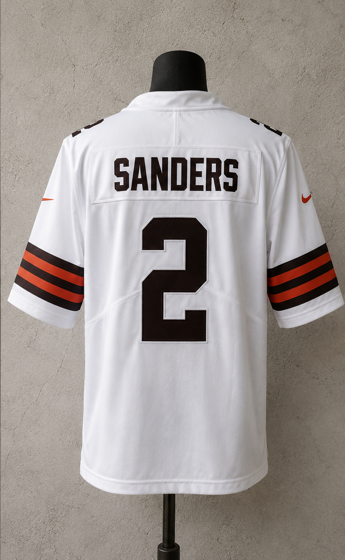 Cleveland Browns Jersey Blanca