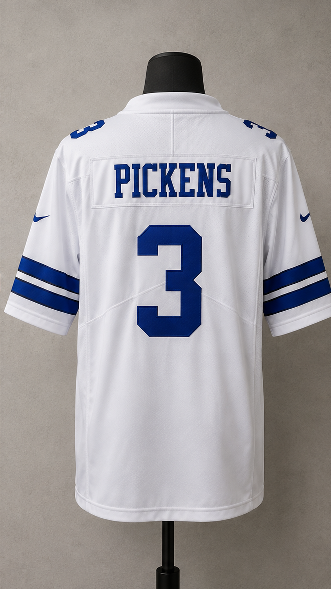 Dallas Cowboys Jersey Blanca