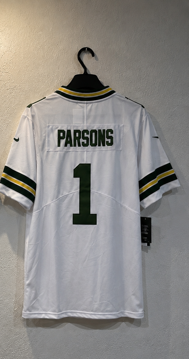 Green Bay Packers Jersey Blanca
