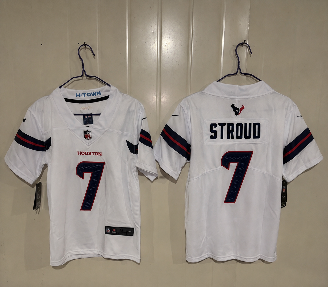 Houston Texans Jersey Blanca