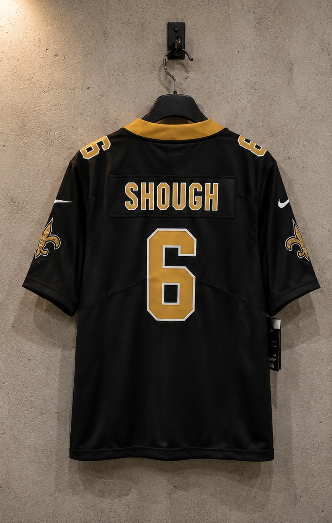 New Orleans Saints Jersey Negro