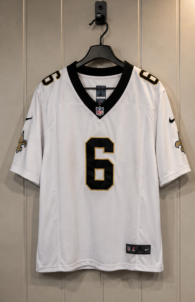 New Orleans Saints Jersey Blanca