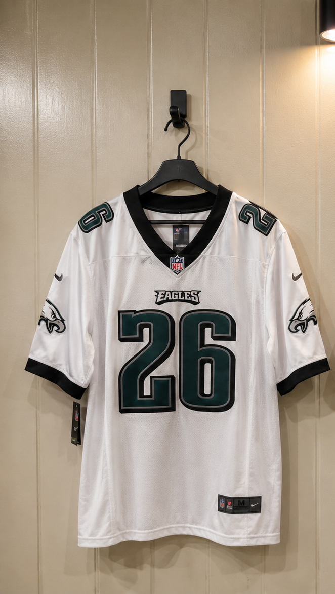 Philadelphia Eagles Jersey Blanca