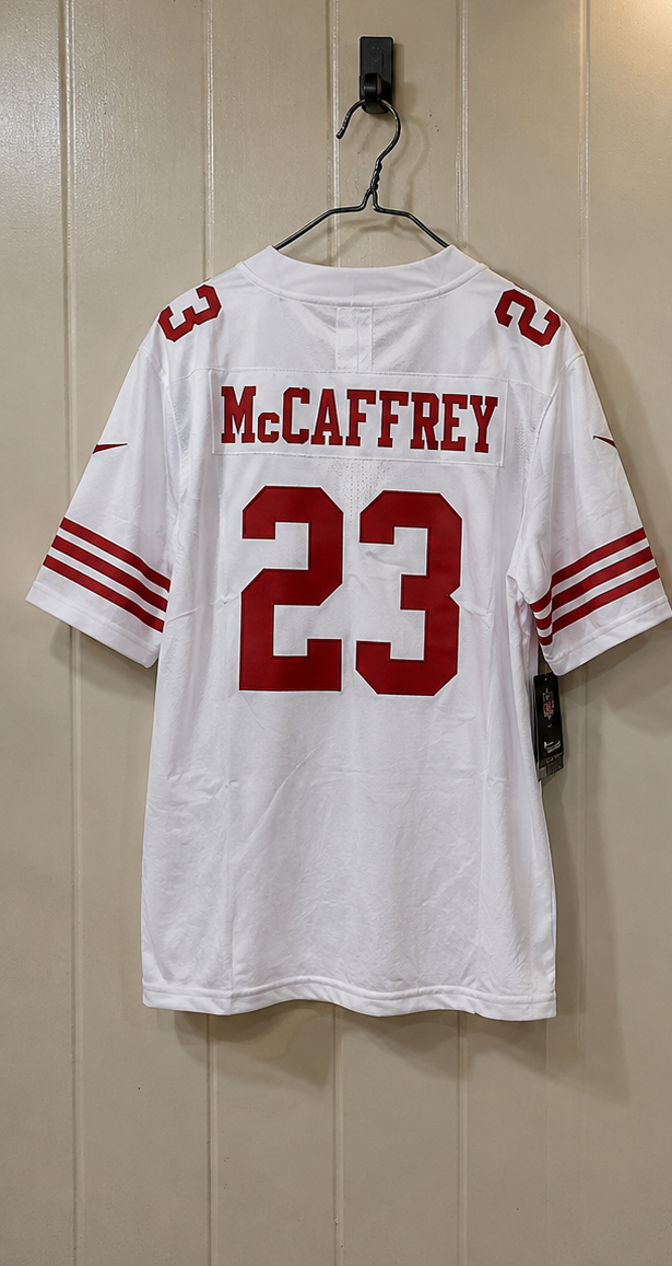 San Francisco 49ers Jersey Blanca