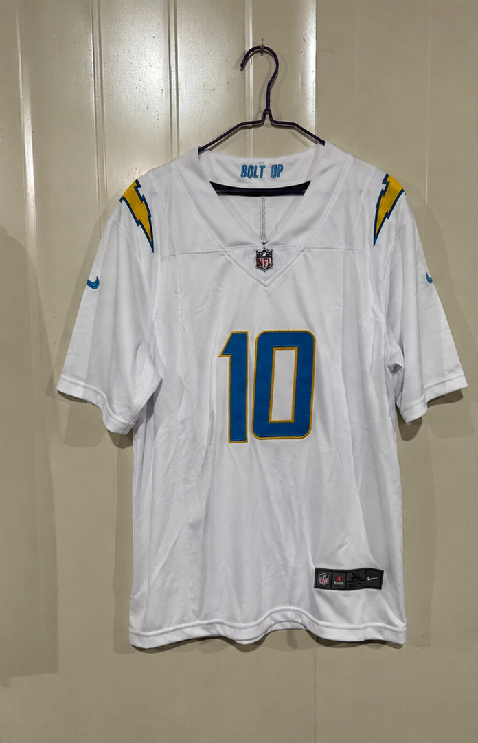 Los Angeles Chargers Jersey Blanca