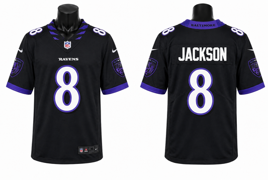 Baltimore Ravens Jersey Negro