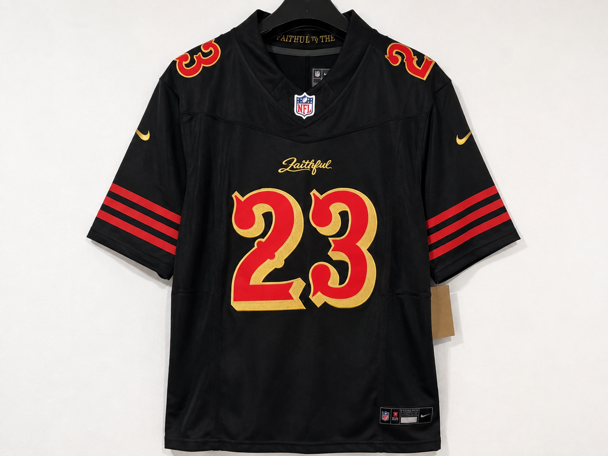 San Francisco 49ers Jersey Negra Edición Faithful