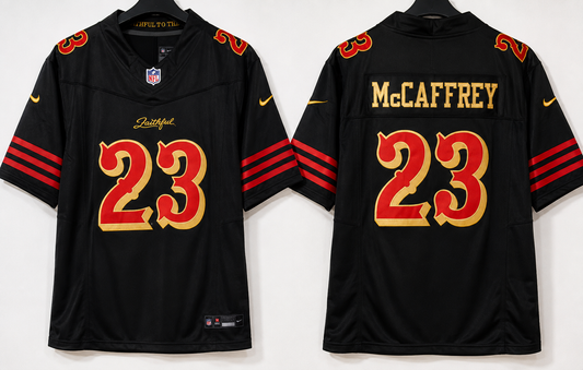 San Francisco 49ers Jersey Negra Edición Faithful