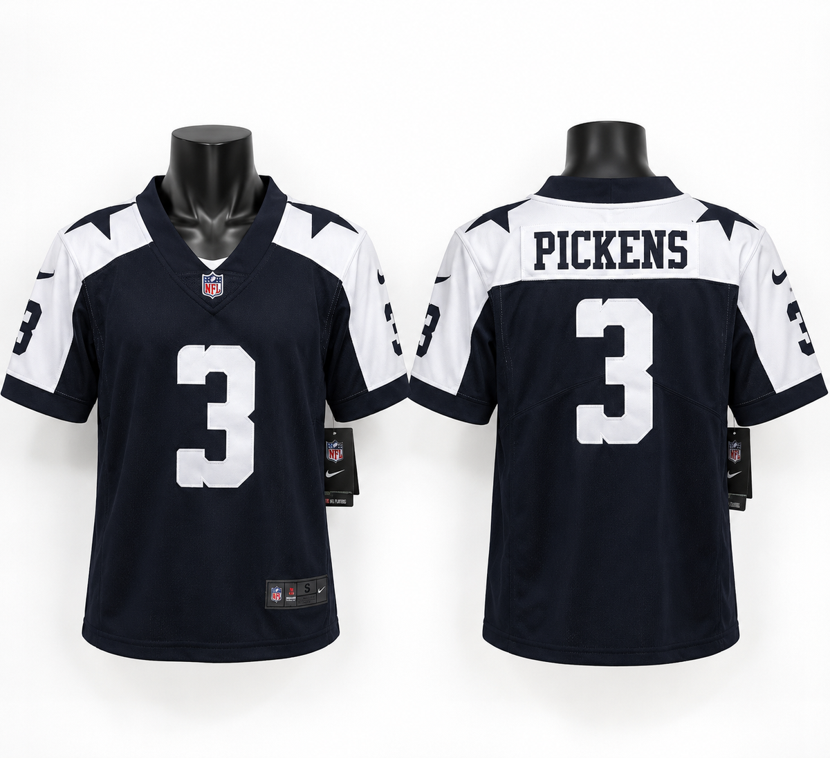Dallas Cowboys Jersey Navy Blanco