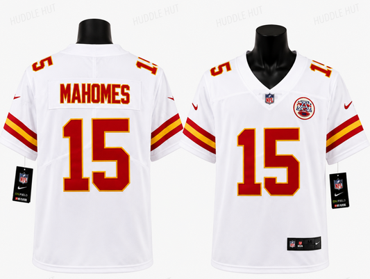Kansas City Chiefs Jersey Blanca