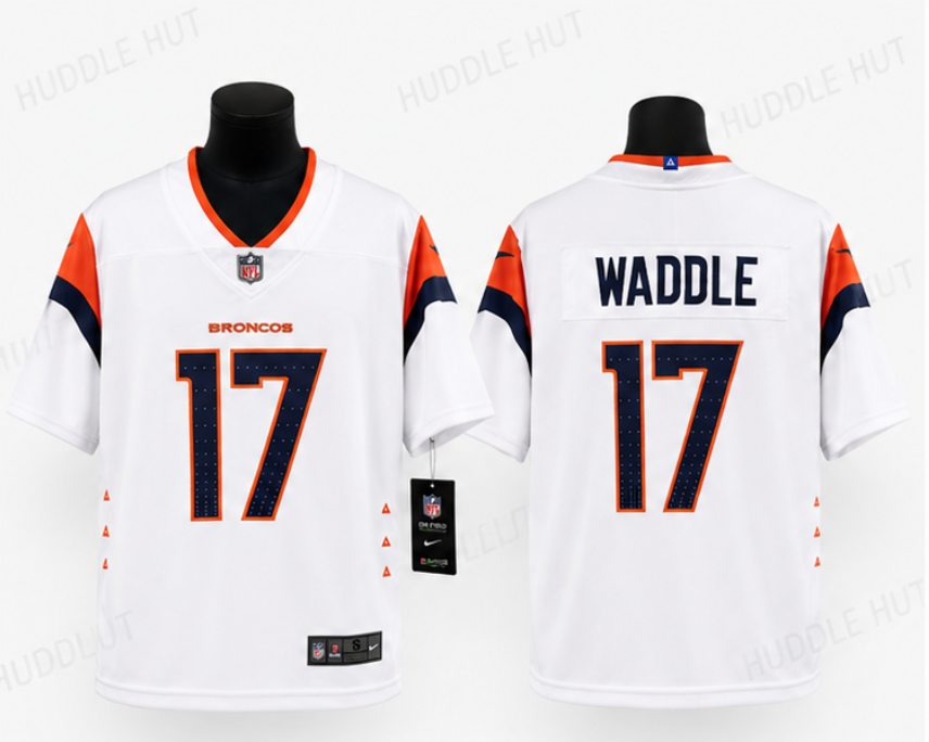 Denver Broncos Jersey Blanca