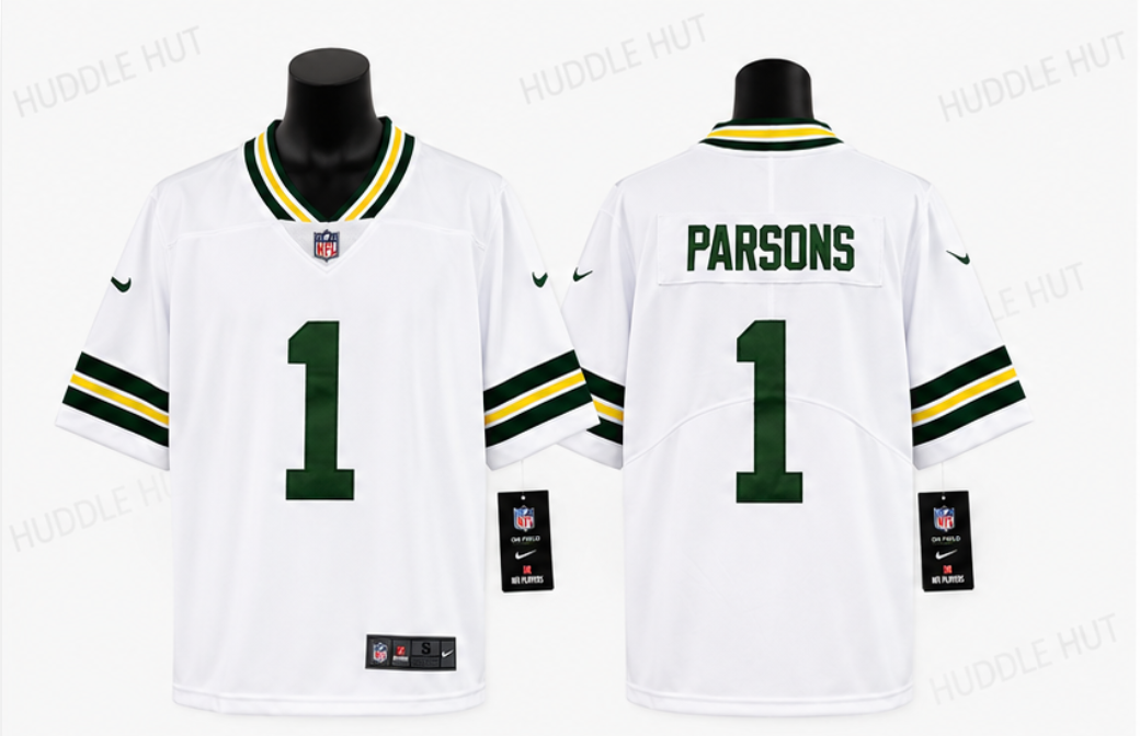 Green Bay Packers Jersey Blanca