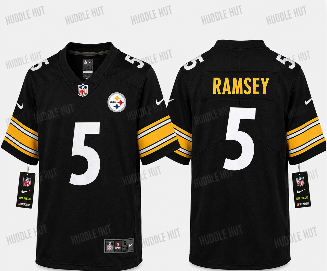 Pittsburgh Steelers Jersey Negro