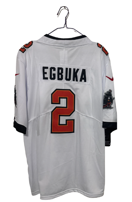 Tampa Bay Buccaneers Jersey Blanca