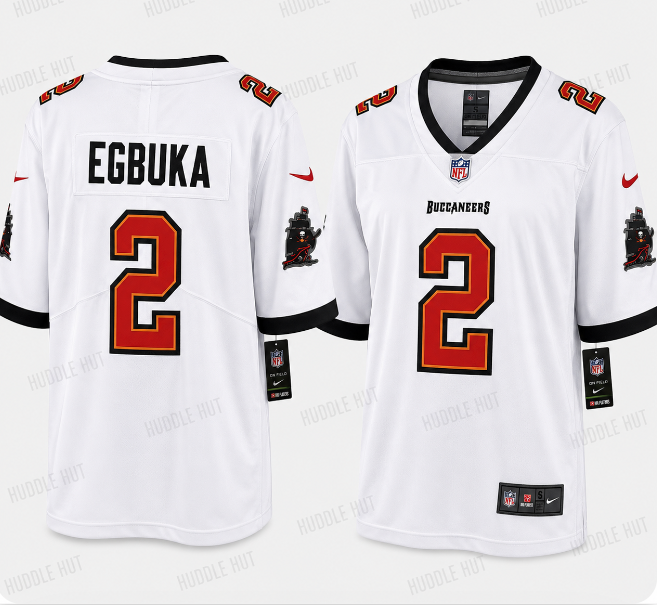 Tampa Bay Buccaneers Jersey Blanca