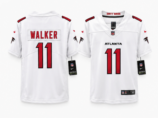Atlanta Falcons Jersey Blanca